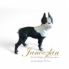 1950s Boston Terrier Dog Cast Iron Doorstop - Image 3