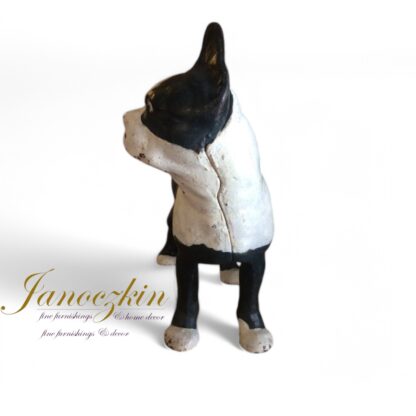 1950s Boston Terrier Dog Cast Iron Doorstop - Image 6