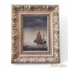 Painting of Sailboats signed Marckok