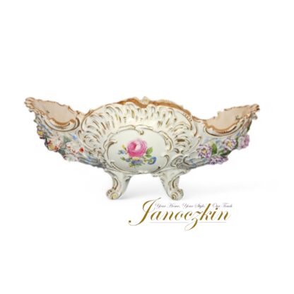 Dresden Floral Bowl Dresden Porcelain Antique Original