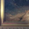 Vintage Oil Painting on Canvas, Framed, Country Road painted in oil on canvas - Image 4